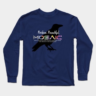 Mosaic Raven Long Sleeve T-Shirt
